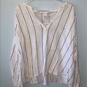 Stripped Long-Sleeve